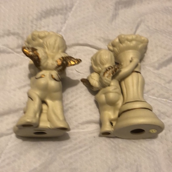 Cherub Angels candle holders - Picture 2 of 5